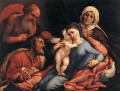 Madonna mit Kind und Heiligen 1534 Renaissance Lorenzo Lotto